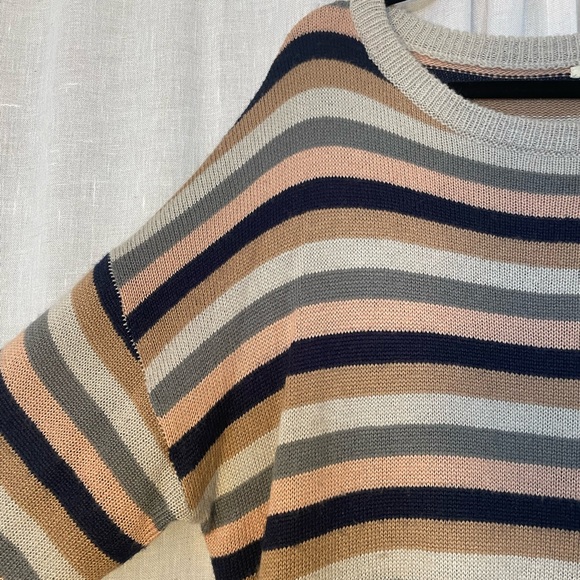 Striped Sweater Dress - Picture 7 of 8